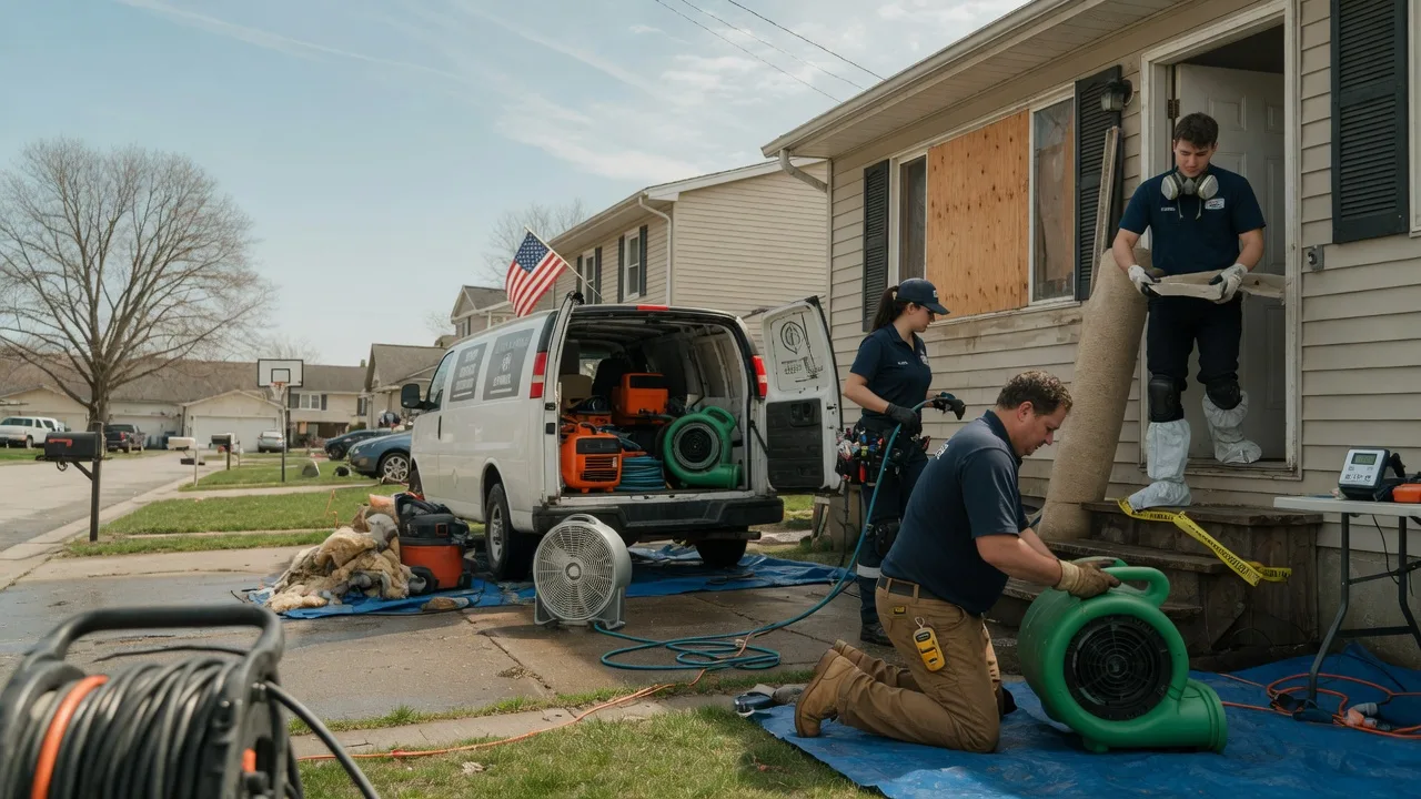 Water Damage Restoration in Sparta, MO near me